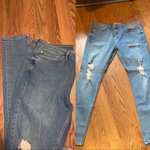 TOPMAN Ripped Jeans